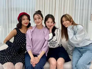 "Wonder Girls" Sunae, Sohee, Hyeri, and Yubin gather together