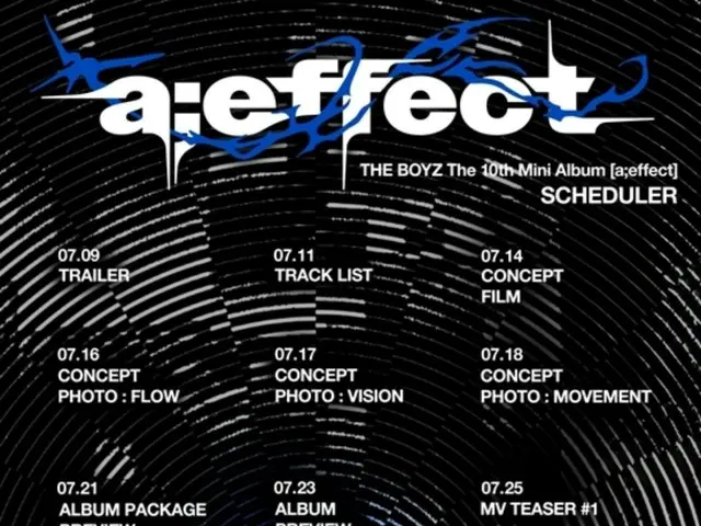 THE BOYZ releases 10th mini album teasing scheduler... Full-scale comeback preparations underway