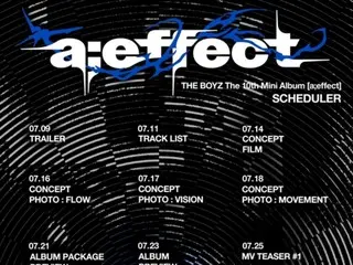 THE BOYZ releases 10th mini album teasing scheduler... Full-scale comeback preparations underway