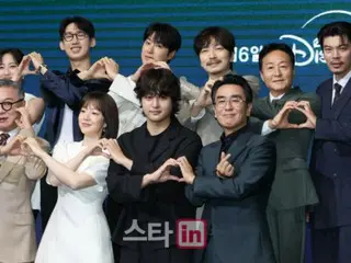 [Photo] Yunho (U-KNOW) (TVXQ), Lim Suzy-yeon, Ryu Seung Ryong and others attend the production presentation of the new TV series "Pine Outlaws"