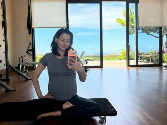 "Pregnant with second child" Lee Hani, New Post in final month... Expressing "gratitude and happiness" through the beauty of a pregnant woman