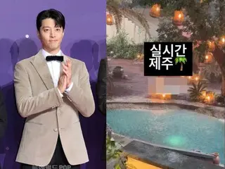 Actor Lee Dong Gun's "Cheju Island Cafe" flooded due to heavy rains... Fortunately, it was "stopped" just before the damage occurred