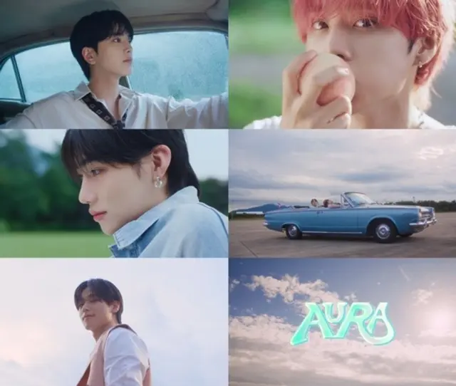「THE BOYZ」が新曲「AURA」のミュージックビデオティーザー映像を公開した。