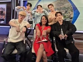 MONSTA X appears on US morning news program, "It's been nine years since our last appearance at KCON LA, and it's very emotional"