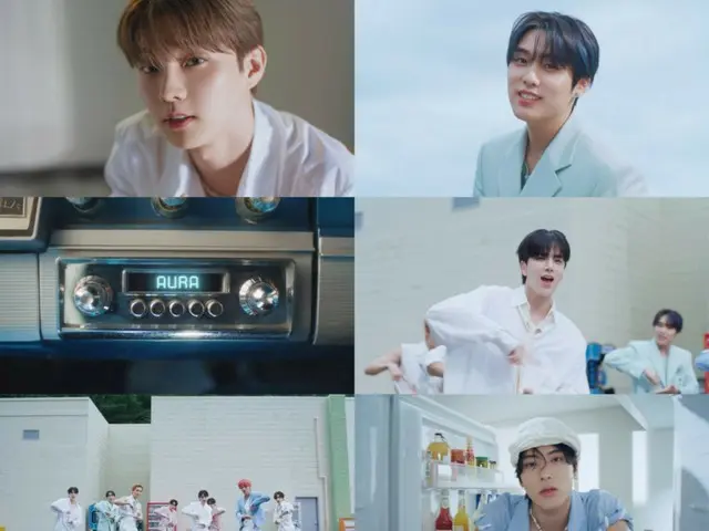 「THE BOYZ」、 爽やかな夏の感性を込めた10thミニアルバム収録曲  『AURA』のMV公開！