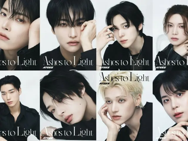 ATEEZ releases album photos for each member of their second Japanese album "Ashes to Light"... A deadly mood