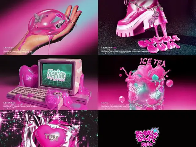 「Kep1er」がニューアルバム「BUBBLE GUM」のハイライトメドレーを披露した。