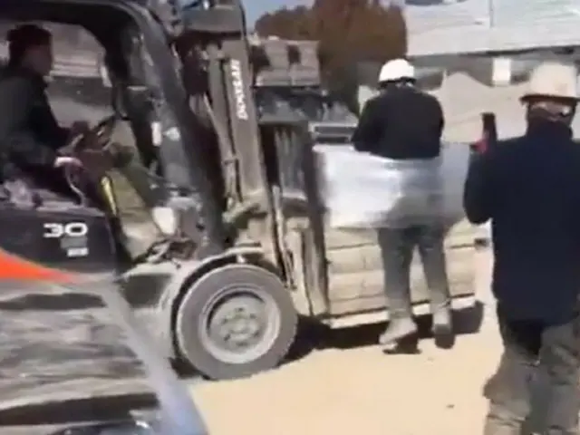 South Korea files charges against perpetrator of "tying up" migrant workers to forklifts... Unpaid wages to 21 workers also uncovered