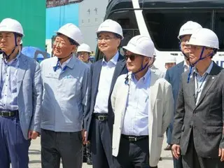 South Korean Foreign Minister Visits Shipbuilding Site, Strengthening ROK-US Cooperation to Advance Alliance