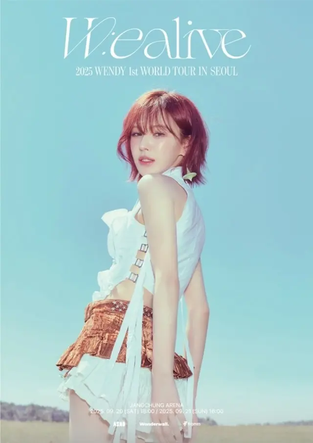 「Red Velvet」ウェンディ、初のソロワールドツアー開催へ