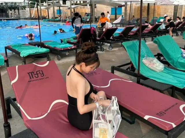 "FTISLAND" Choi MIN HWAN's wife YULHEE (formerLABOUM), a wonderful swimsuit that you can't imagine as a mother of 3 children