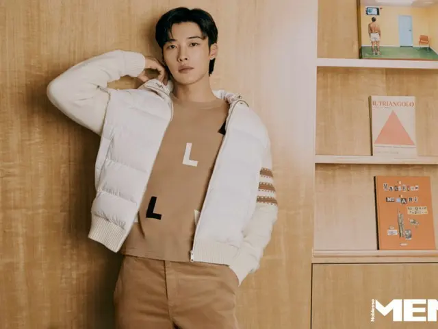 Actor Woo DoHwan, pictorial & interview release... Fall boyfriend look collection