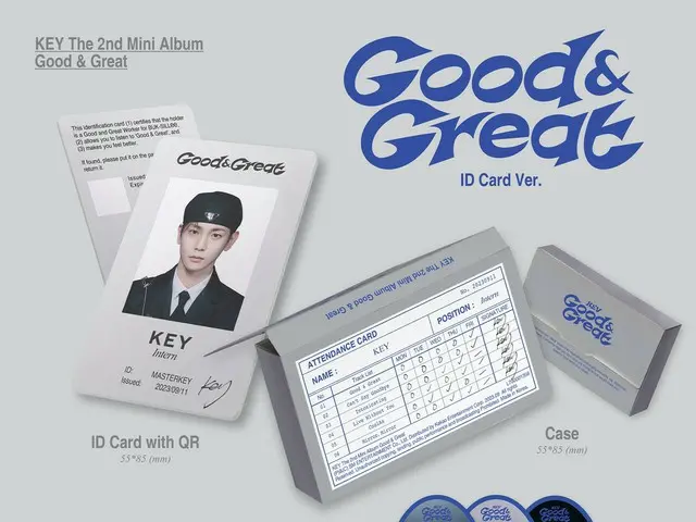 "SHINee" KEY releases the album specifications of his 2nd mini album "Good & Great"!