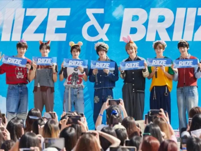 Approximately 1,200 people flocked to the mini fan meeting of SM entertainment rookie group "RIIZE"... "I was really surprised. It gave me strength."