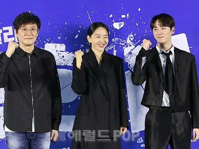 [Photo] The brilliant protagonists of the movie "Brave Citizen" starring Lee Joon Young and Shin Hye Sun... Participate in the production presentation