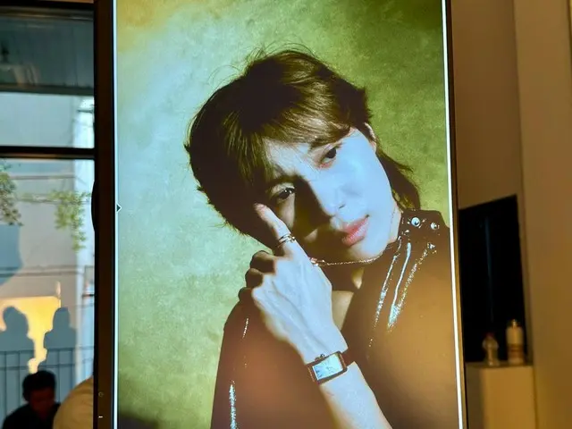 "SHINee" TAEMIN releases the behind-the-scenes photo shoot with "cartier"...Lyricist Kim In-ah "I can't see the clock because of my face"