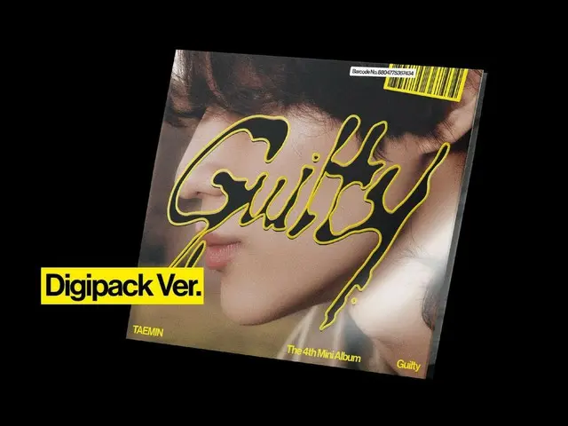 "SHINee" TAEMIN releases pack shots of 5 versions of physical album of 4th mini album "Guilty"