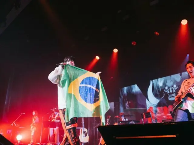 Kim Hyun Joon (Lida) conveys the excitement of her world tour in Brazil... “I was very happy to be with you.”