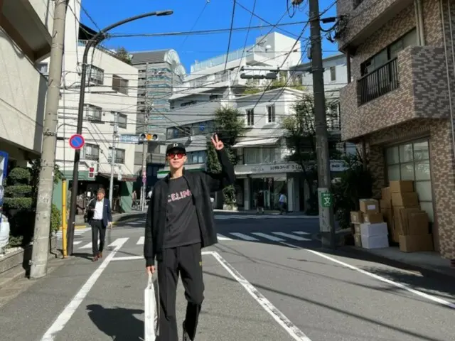 “CNBLUE” Lee Jung Shin is ready to be a fan before today’s (8th) Japan performance… “Let’s meet over grapes”