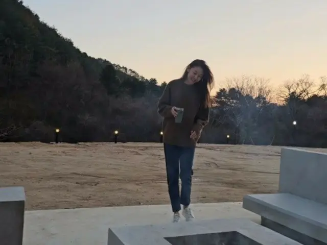 Top model Han Hye-jin welcomes winter at her villa in Gangwon-do...Everyday life is healing