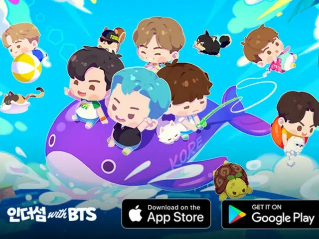 “BTS” character puzzle game “BTS Island: IntheSEOMwith BTS” updated with new theme “IDOL”