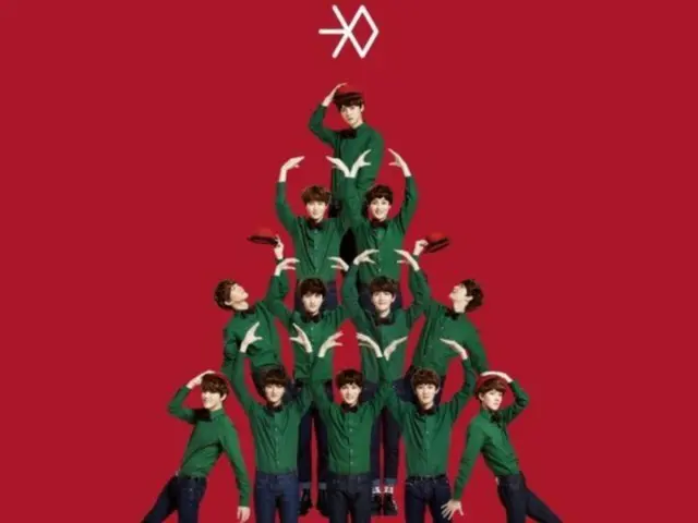 "EXO", winter song "The First Snow" re-enters the chart for the first time in 10 years and ranks No. 1!