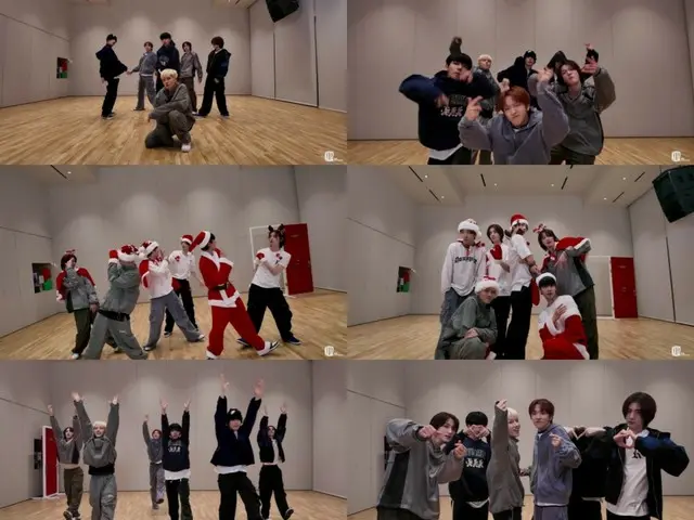 "BOYNEXTDOOR" releases stage practice video for "2023 SBS Gayo Daejejeon" wearing Santa costume (video included)