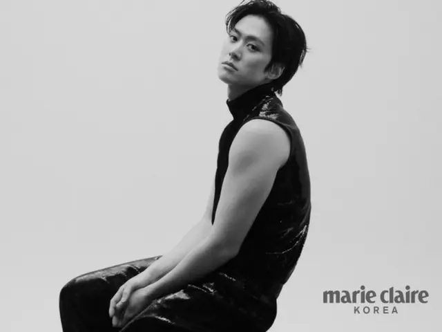 Actor Kong Myung exudes mature charm in his first gravure after discharge