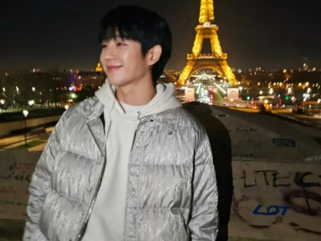 Jung HaeIn enjoys Paris... Visuals more dazzling than the Eiffel Tower