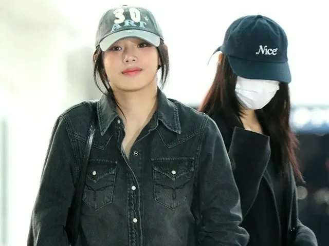 [Airport photo] “New Jeans” heads to Los Angeles