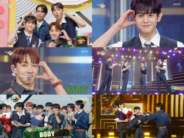 “HIGHLIGHT” ranks first on “Music Bank”…Practical in a slightly unusual pledge