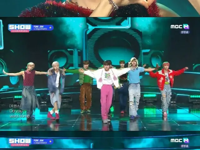 n.SSign performs a brilliant performance of "FUNK JAM" on "SHOW CHAMPION"