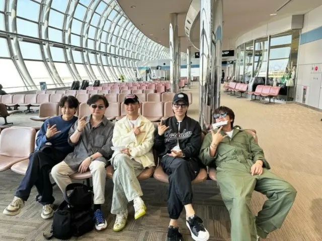 CHIMIRO, the band led by Jang Keun Suk, leaves Sendai and heads to Osaka...thumbs up and go for it!