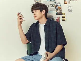 Actor Choi Woo-shik releases advertising photos for the casual brand he is a model for