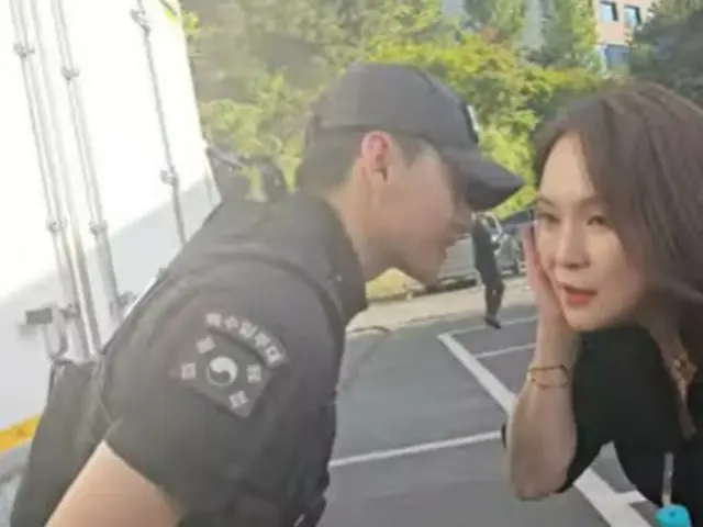 "On Patrol" BTS' V meets BIGMAMA's Lee JIYEON and greets him 90 degrees