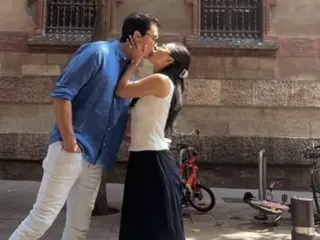 Daniel H♥Le Kumagai, kiss like a scene from a movie... "A truly enviable couple"