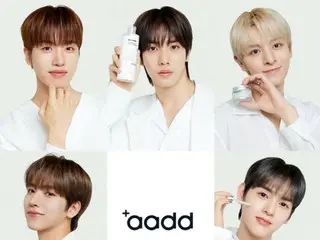 Skincare brand "aadd" selects "n.SSign" as new model