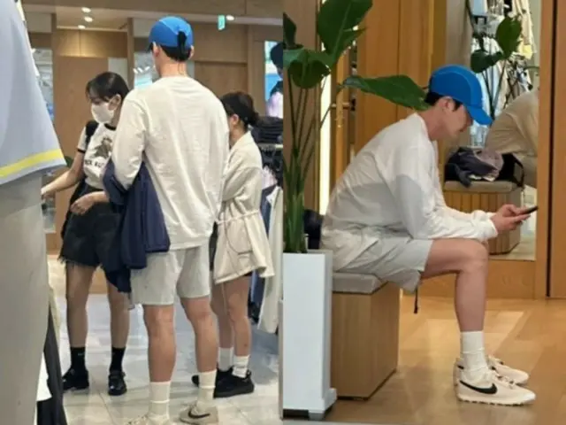 Kim Woo Bin and Shin Min A spotted on shopping date as a couple celebrating their 10th anniversary