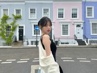 IVE's Jang Won Young, refreshing daily life in London