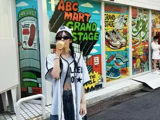 "aespa" Ninnin releases everyday shots from Tokyo... her casual clothes look like this
