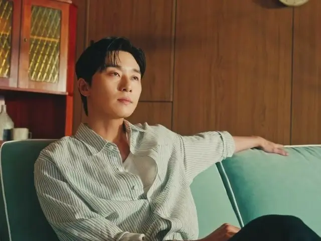 Actor Park Seo Jun releases sofa ad pictorial making-of film (video included)