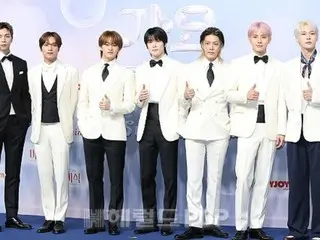 [Photo] "NCT127" appears on the blue carpet of "2024 SBS Gayo Daejejeon SUMMER"... looking great in suits
