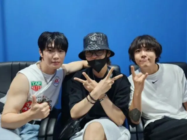 "FTISLAND" HONG-KI is pleased with the success of MIN HWAN's solo performance... "The youngest member has grown up well" (video included)