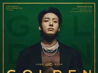 BTS' JUNG KOOK ranks first in advance sales rate for "GOLDEN: The Moments" exhibition