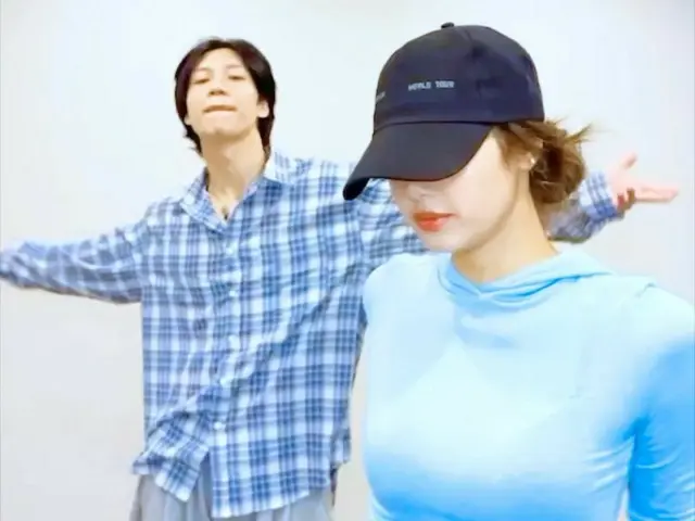 BLACKPINK's Lisa joins SHINee's TAEMIN's "Sexy In The Air" challenge (video included)