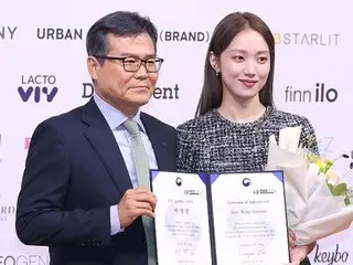 [Photo] Actress Lee SungKyoung appointed as Korean Wave Public Relations Ambassador