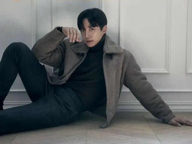 2PM's JUNHO graces men's magazine photo shoot in fall fashion