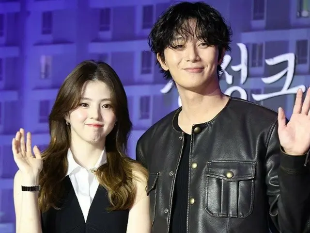 [Photo] Park Seo Jun and Han Seo Hee attend the production presentation of "Kyungseong Creatures 2"