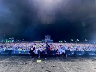 FTISLAND's HONG-KI is moved by the heat of the Busan International Rock Festival... "A rock festival in the rain is the best"