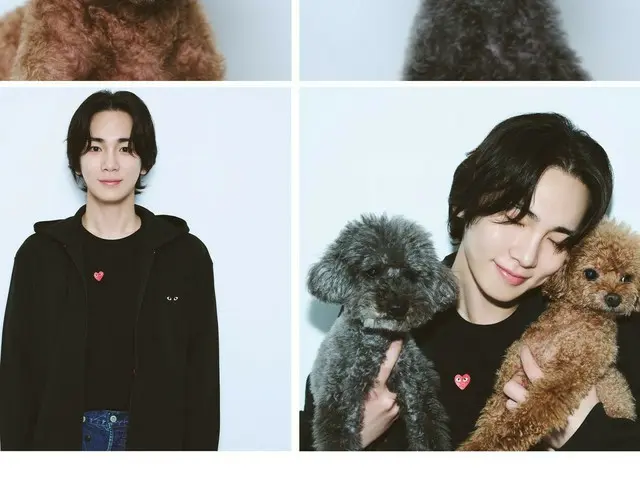 SHINee's KEY releases heartwarming family photo with his beloved dog Comme des Garcons